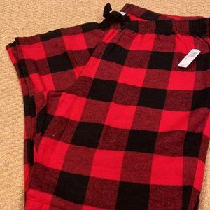 Old Navy Women's NWT flannel pj bottoms